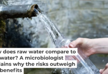 While tap water remains relatively consistent in composition, raw water quality changes by the day. ArtistGNDphotography/E+ via Getty Images